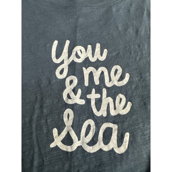 Lauren Conrad “You, Me & the Sea” Shirt – Women’s XXL – Blue – EUC - Picture 2 of 4
